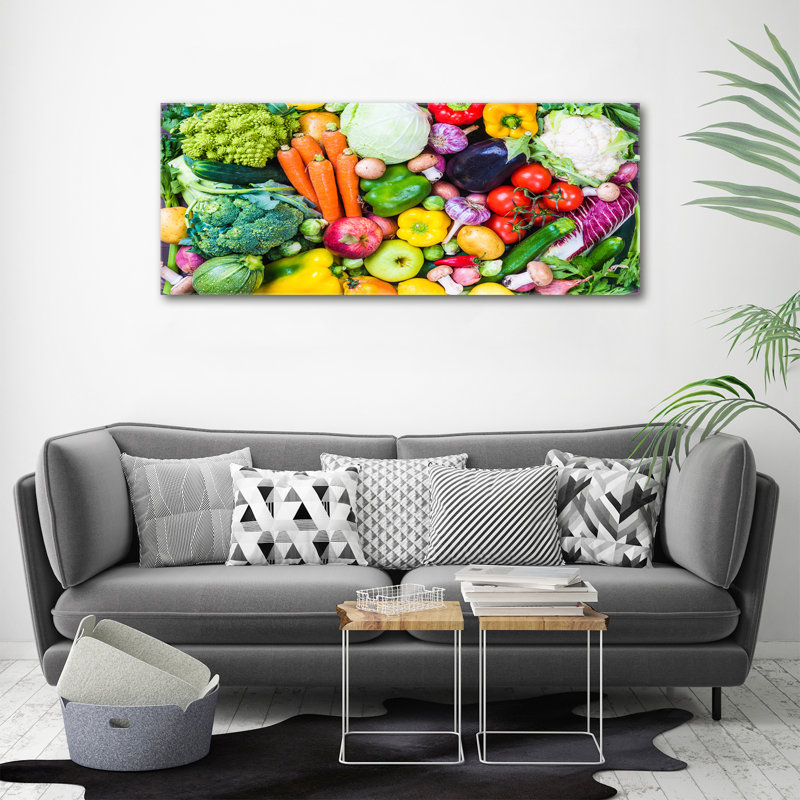 Colourful Vegetables - Wrapped Canvas Print