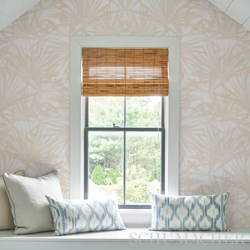 Sunlit Palm Wallpaper, Sand