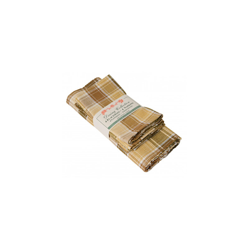 Tulip Cotton Plaid Rectangle