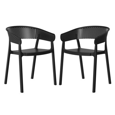 Outdoor Stacking Dining Armchair by Corrigan Studio