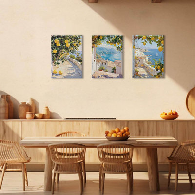 3 Piece Wrapped Canvas Print