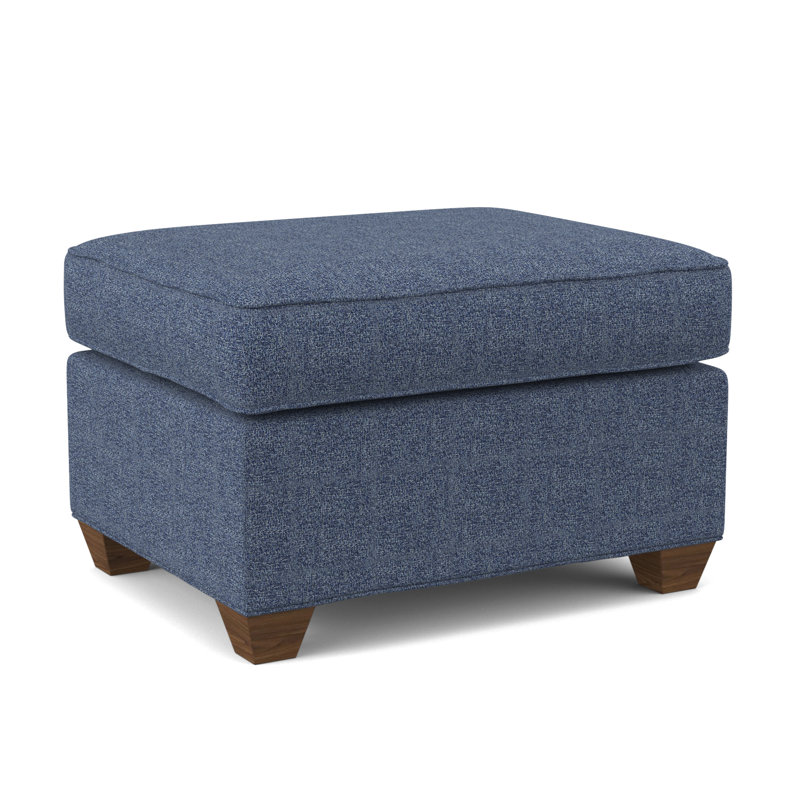 Repose-pieds standard Avery, Noyer Montana, Geai bleu Connelly