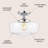 Tatem Glass Semi Flush Mount-403226092