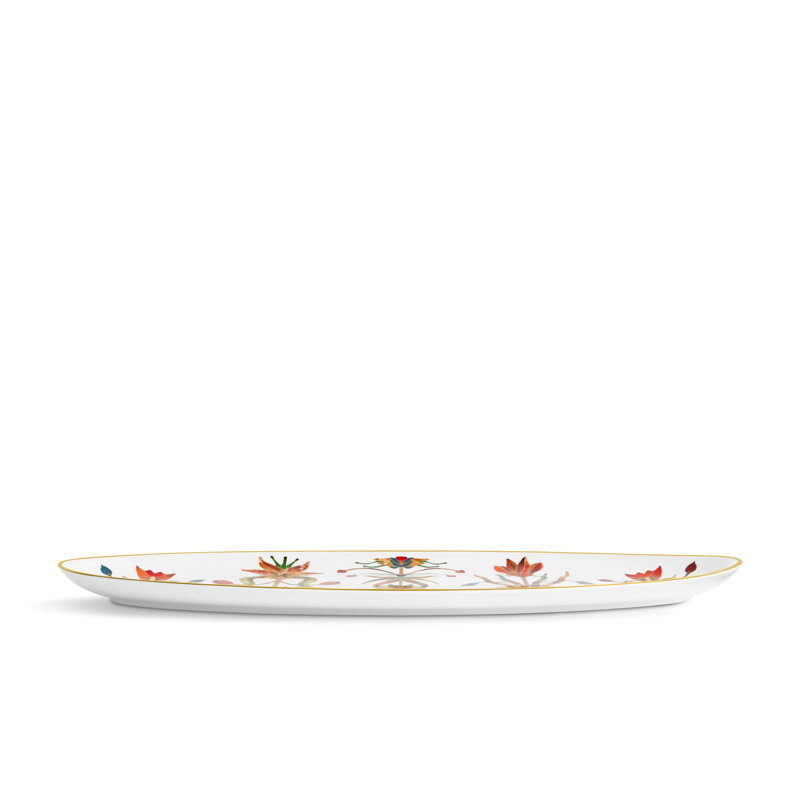 Grand Tour Oval Platter, 10" W X 20.5" L