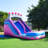 JumpOrange 14 FT Princess Tiara Commercial Grade Water Slide with Pool (with Blower)