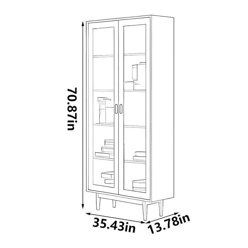 Large capacity storage bookcase