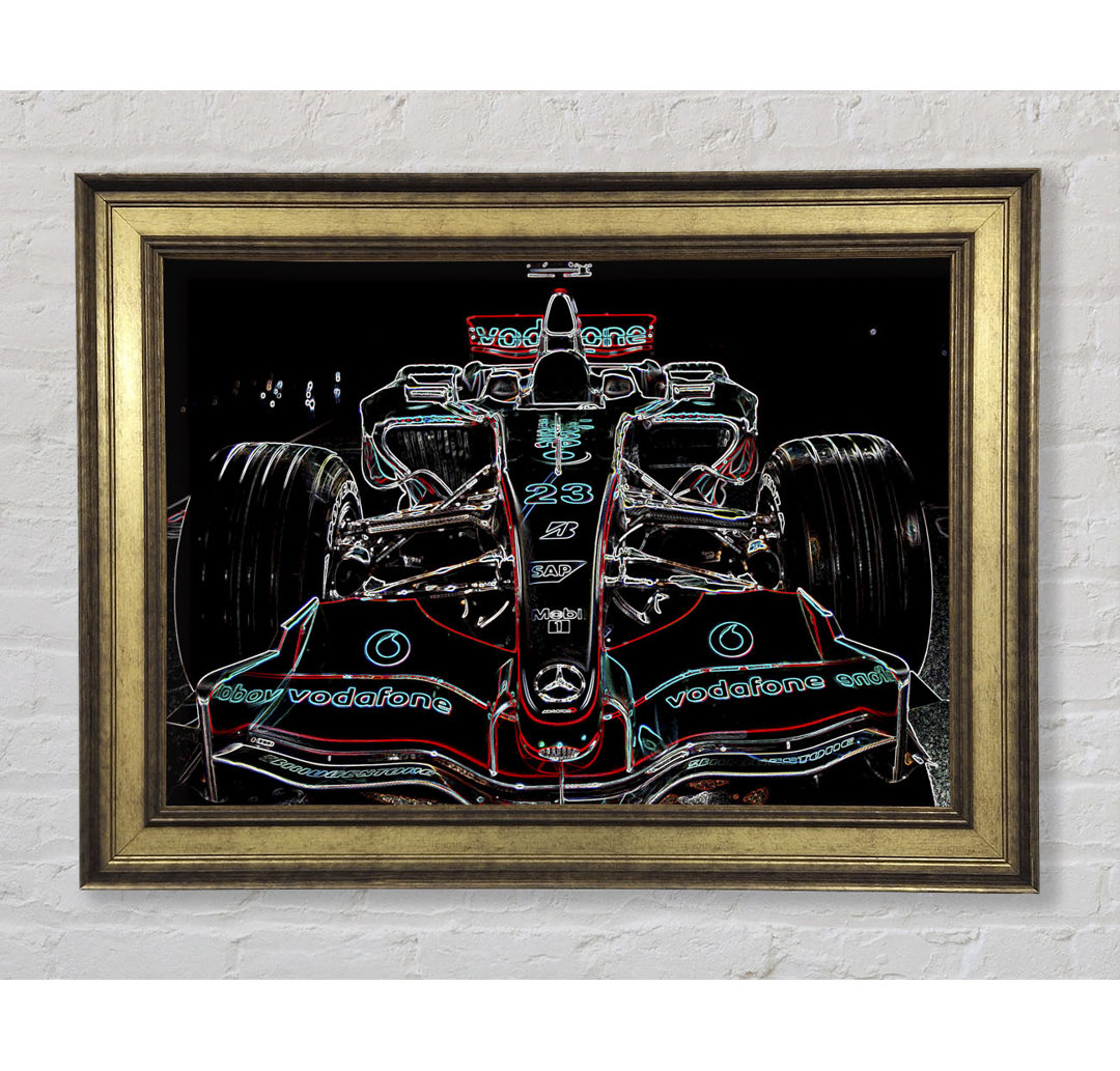 Formula One Pole Postion - Bilderrahmen Kunstdrucke