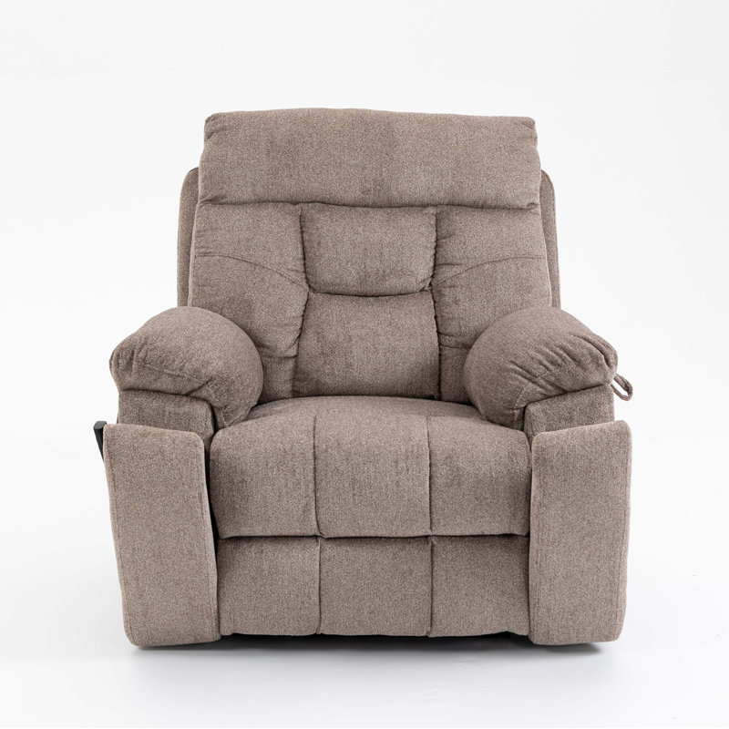 Old age electric lift chair, flat high density foam electric sofa, with heating and massage functions, can tilt to 180 degrees, 2 pocket cup holders, 2 remote controls, dual OKIN motors
