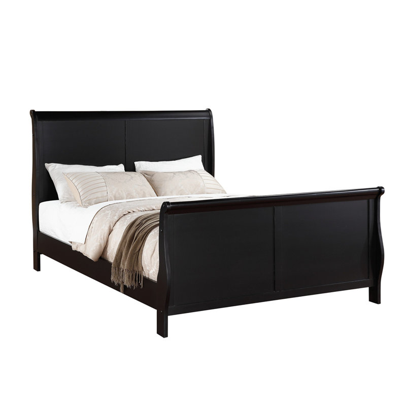 Mobilier de chambre à coucher Louis Phillippe, Grand, Espresso