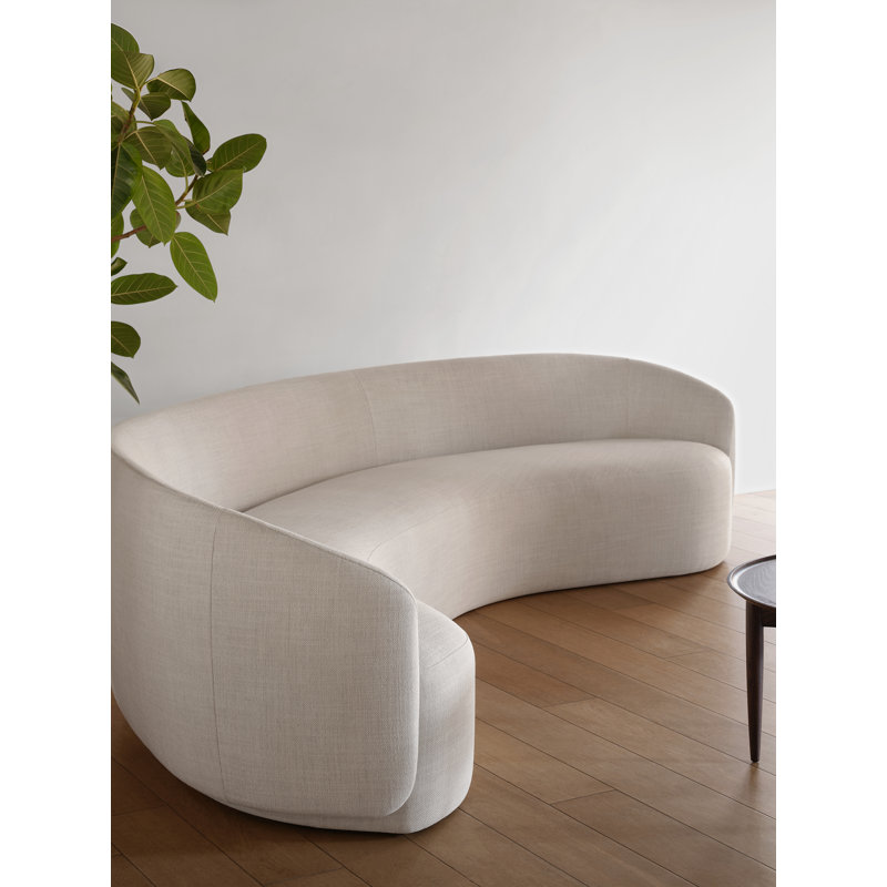 Taylor Sofa Curved, Bellagio 2 Black 7925