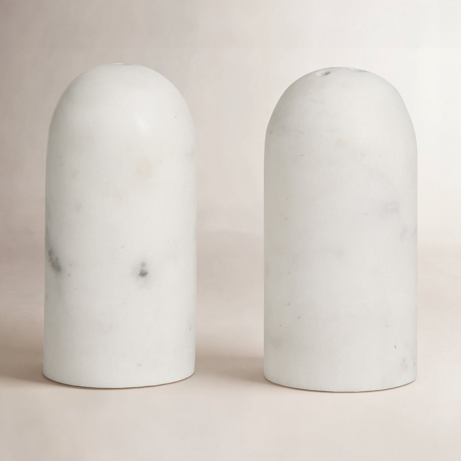 Marble Salt and Pepper Shaker Set