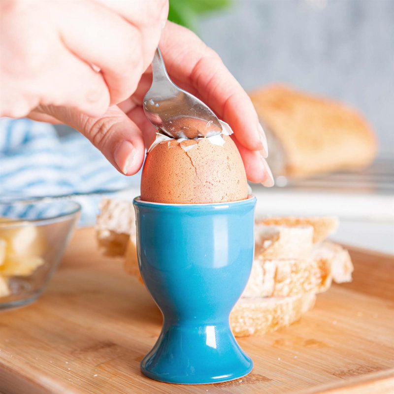 Argon Tableware Porcelain Egg Cup, Blue
