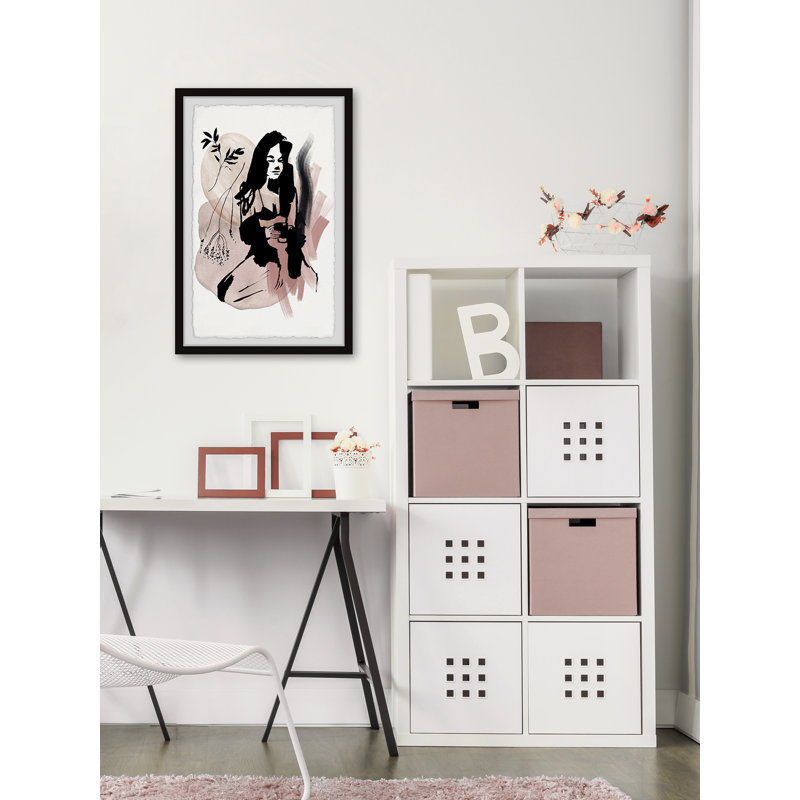 "Work Of Fiction" Framed Painting Print, 36"H x 24"W