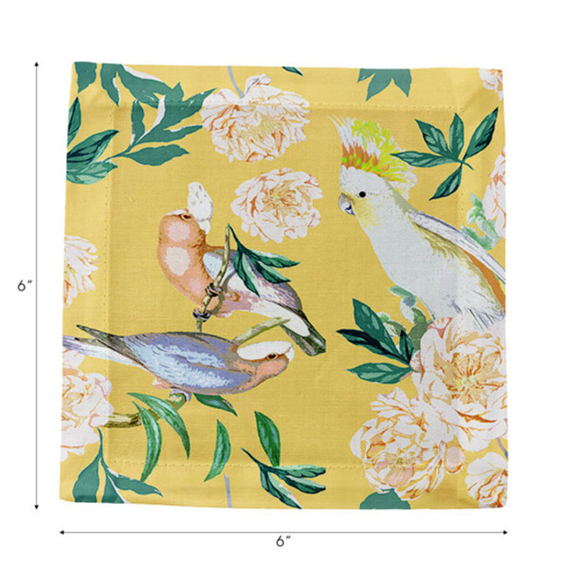 Serviette Peony Inspira, Verge d'or