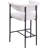 Malin Upholstered Counter Stool with Metal Frame-521541527
