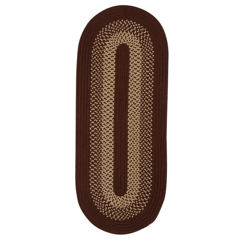 Tapis brun Dobbin, Tapis de couloir 2 pi 6 po x 7 pi