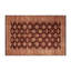 Tapis intérieur et extérieur brun Overdyed-1190218334