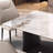 Minimalist light luxury dining table-106815745
