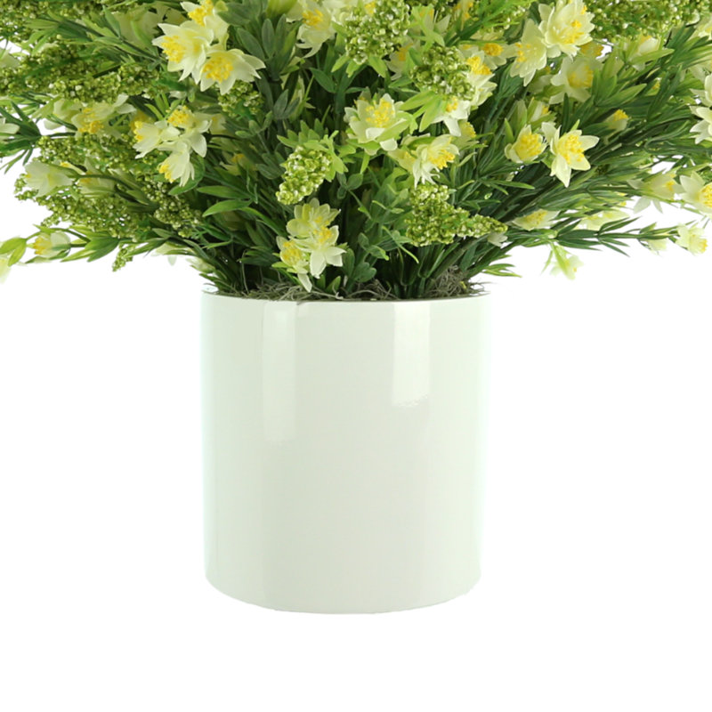Wild Floral Arrangement in a Pot