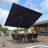 10' Square Cantilever Umbrella with Base and Umbrella Cover with Zipper-1375373497
