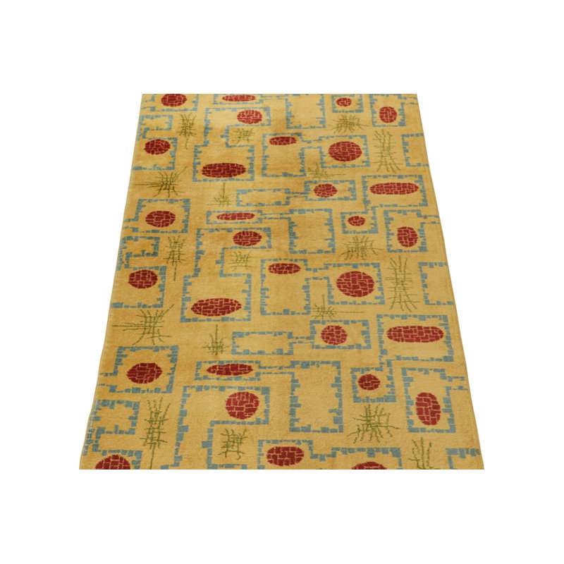 One-of-a-Kind 4'7" x 7'8" Hand Knotted Area Rug