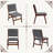 Upholstered Dining Chairs Set of 2 with Rubber Wood Leg for Dining Room, Kitchen, Living Room.-1822932937
