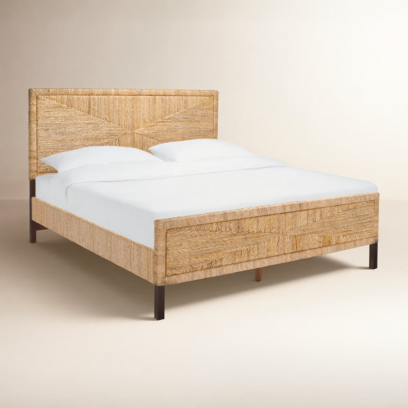 Aleja Woven Banana Stem Bed, Queen