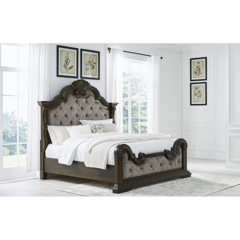 Lit tapissier Murdoch, Grand lit