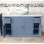 Santorini 1230mm Single Bathroom Vanity with Vessel Stone Basin-1206166976-1206129688
