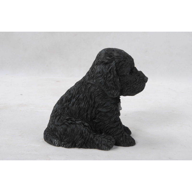 Hi-Line Gift Ltd. Sitting Cockapoo Puppy Statue & Reviews | Wayfair