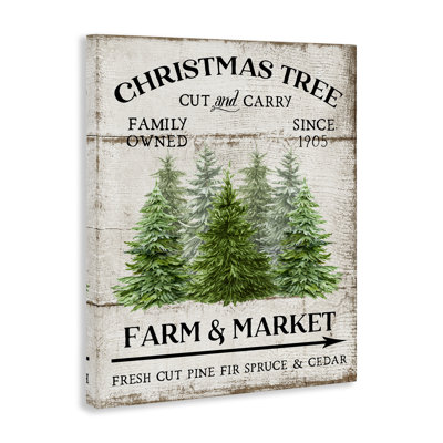 «Farm Market Christmas Trees» par Creatif Belle