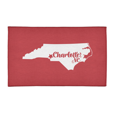 Tapis de poly-chenille en poly-caroline du nord charlotte