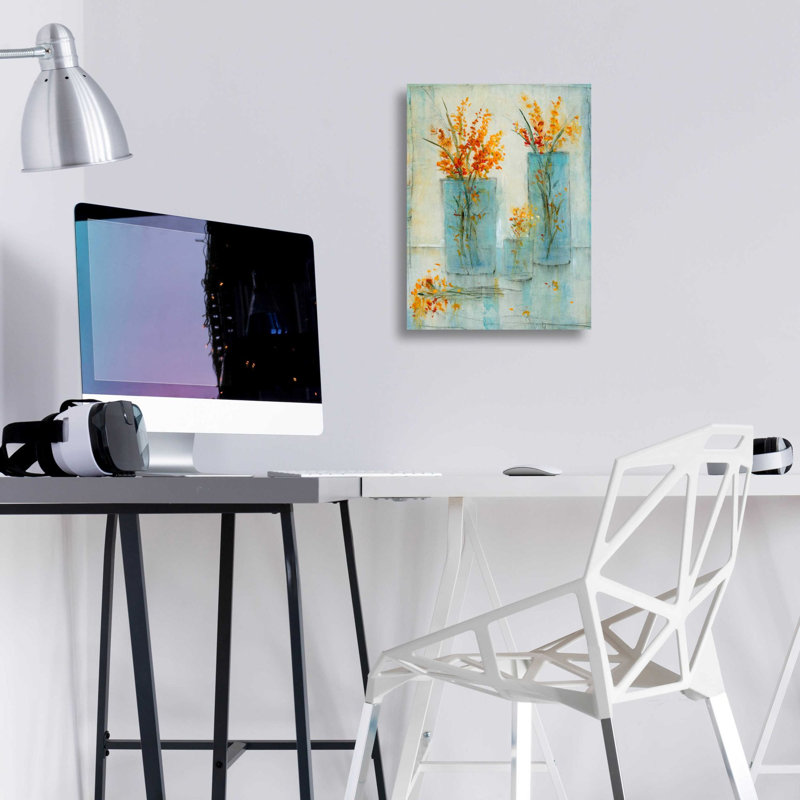«Still Life Study II» par Tim O'Toole, art mural en verre acrylique, H 16 po x l 12 po x P 0,13 po
