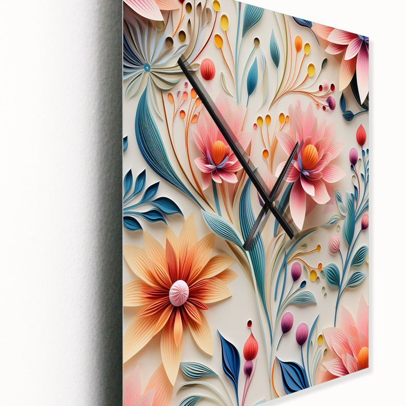 Jaquar - Horloge murale bohémienne et éclectique, Grand