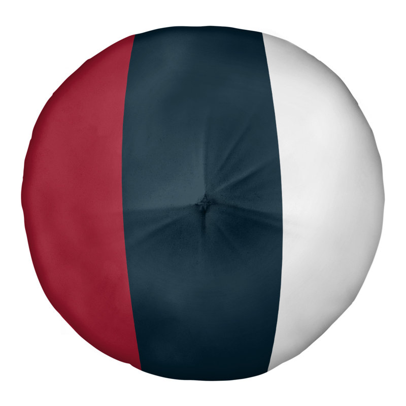  Coussin de sol touffeté, 30 po x 30 po, Bleu