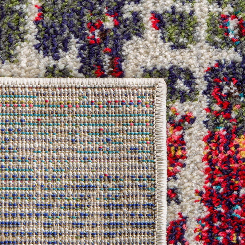 Forney Abstract Hand Woven Area Rug, Rectangle 160 x 229 cm