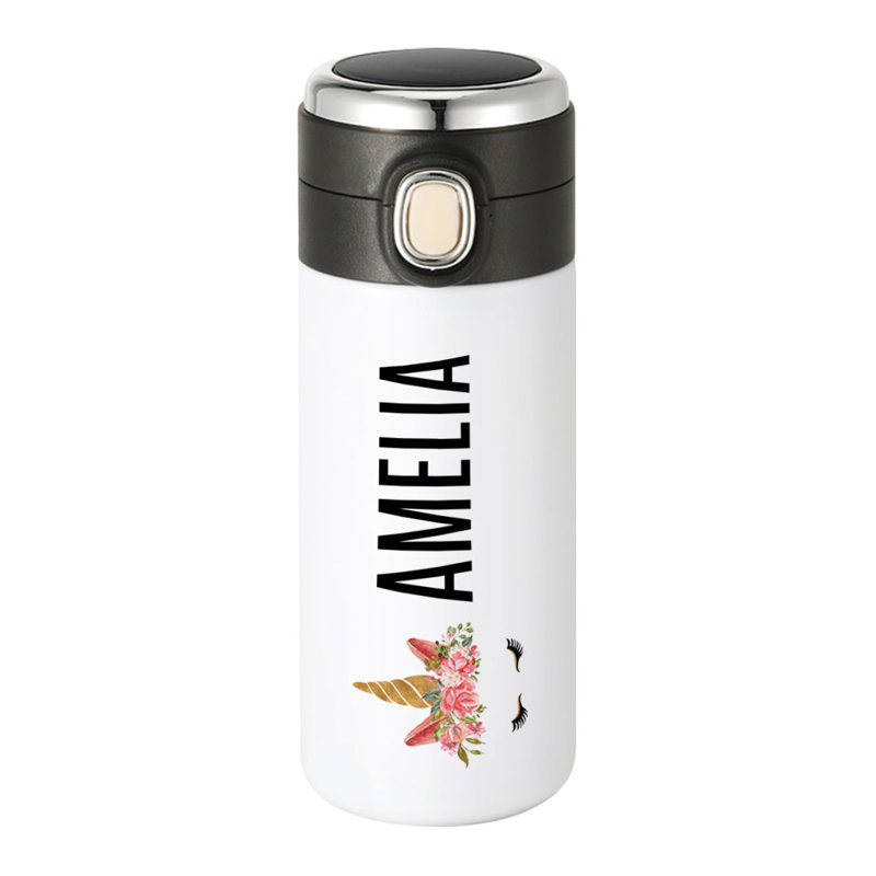 Gobelet de voyage à double paroi en acier inoxydable 10 oz, Oui