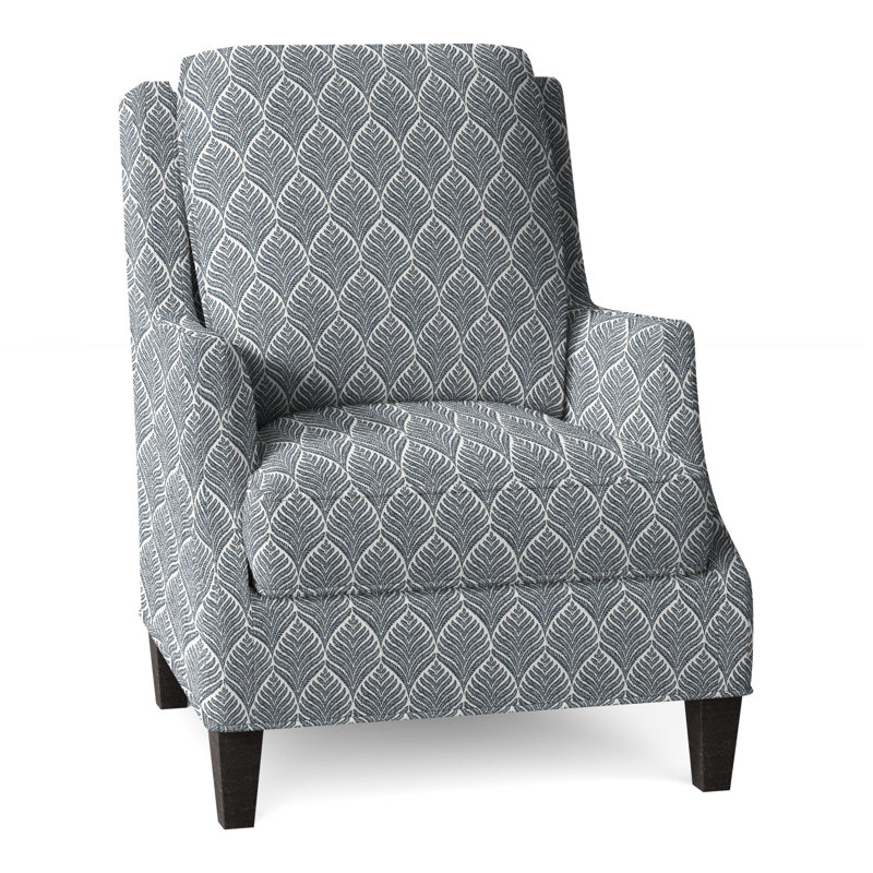 Fauteuil l 31,5 po Savannah, Gris anthracite, Perigold Linnaeus Indigo