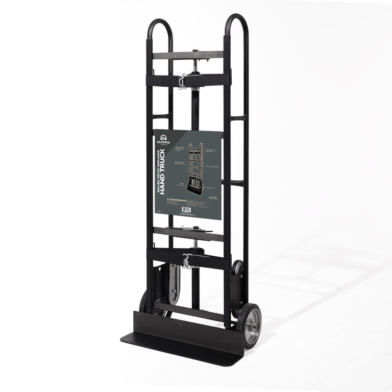 Olympia Tools 800 Lb Appliance Hand Truck with Auto-Recoil Straps, Heavy Duty