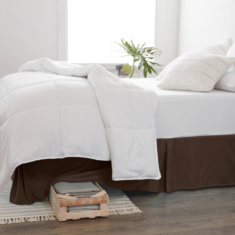 Becky Cameron™ Tailored Bed Skirt, Chocolate, King
