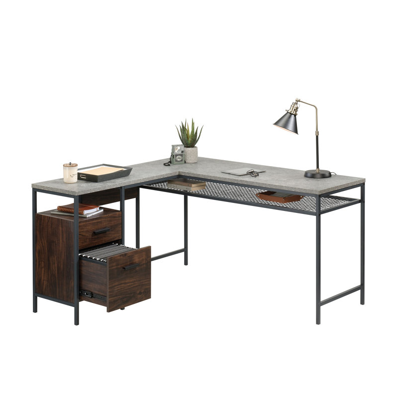 Bureau en L Galina, Noyer