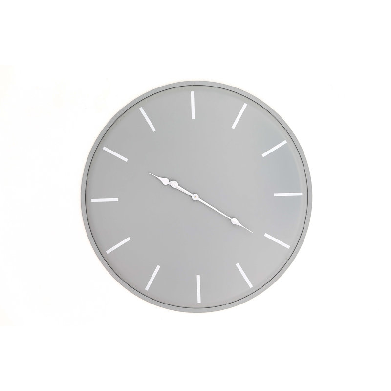 Anetia Wall Clock, Large , Grey