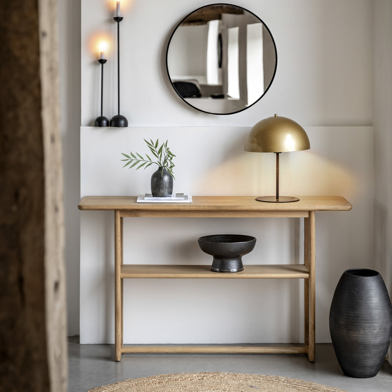 Holmgren 140cm Console Table, Natural