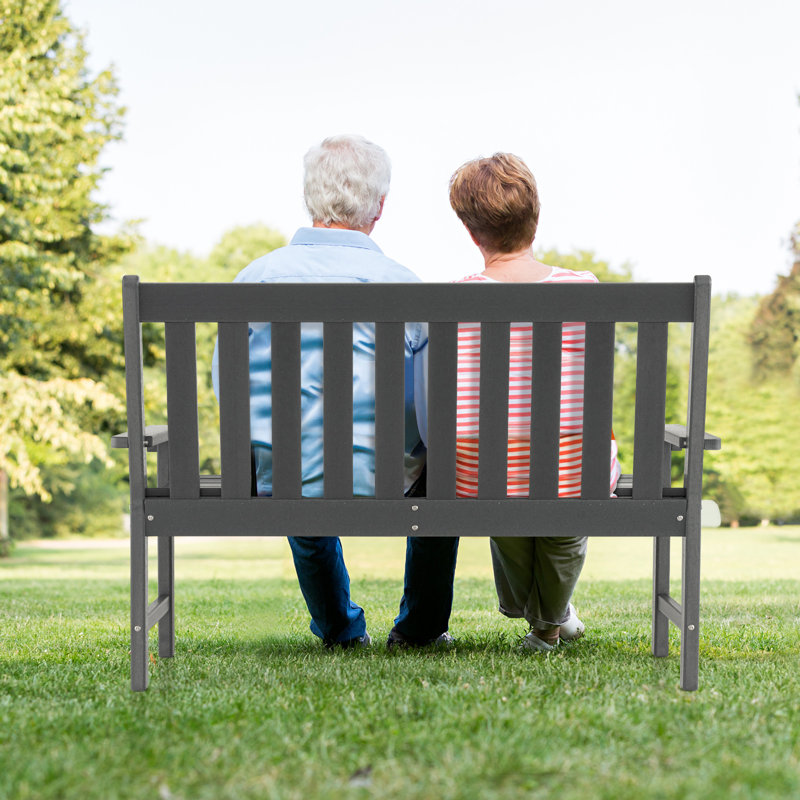 Taunya Plastic Bench