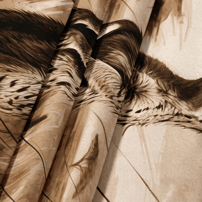 Tapisserie murale Wildlife Suricate, 68 po x 80 po