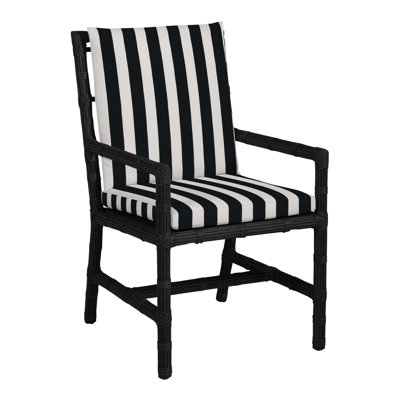 Fauteuil Newport tissé - Onyx