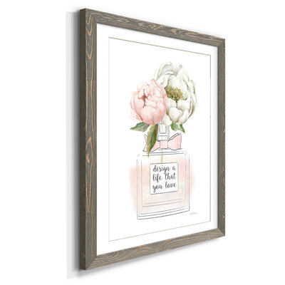 Douces pivoines I - Cadre photo, reproduction d'art sur papier