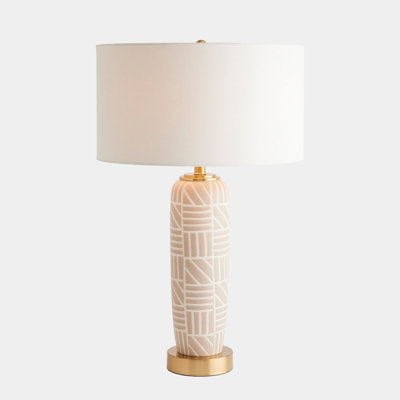 Square & Lines Table Lamp Set