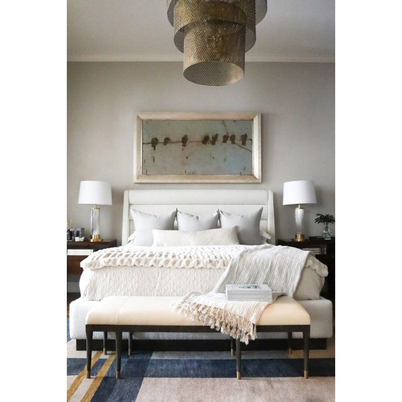 Hand Knotted Wool Area Rug, Rectangle 9' x 12'