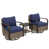 Bleu foncé sélectionné